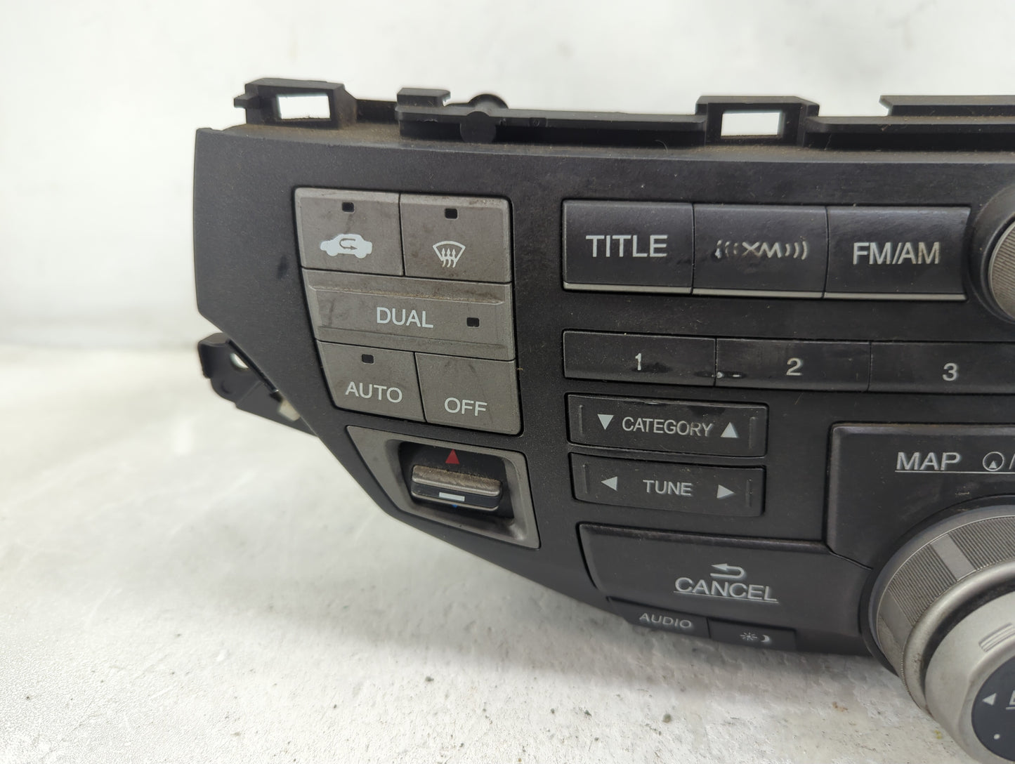 2008-2009 Honda Accord Radio AM FM Cd Player Receiver Replacement Fits Fits 2008 2009 OEM Used Auto Parts - Oemusedautoparts