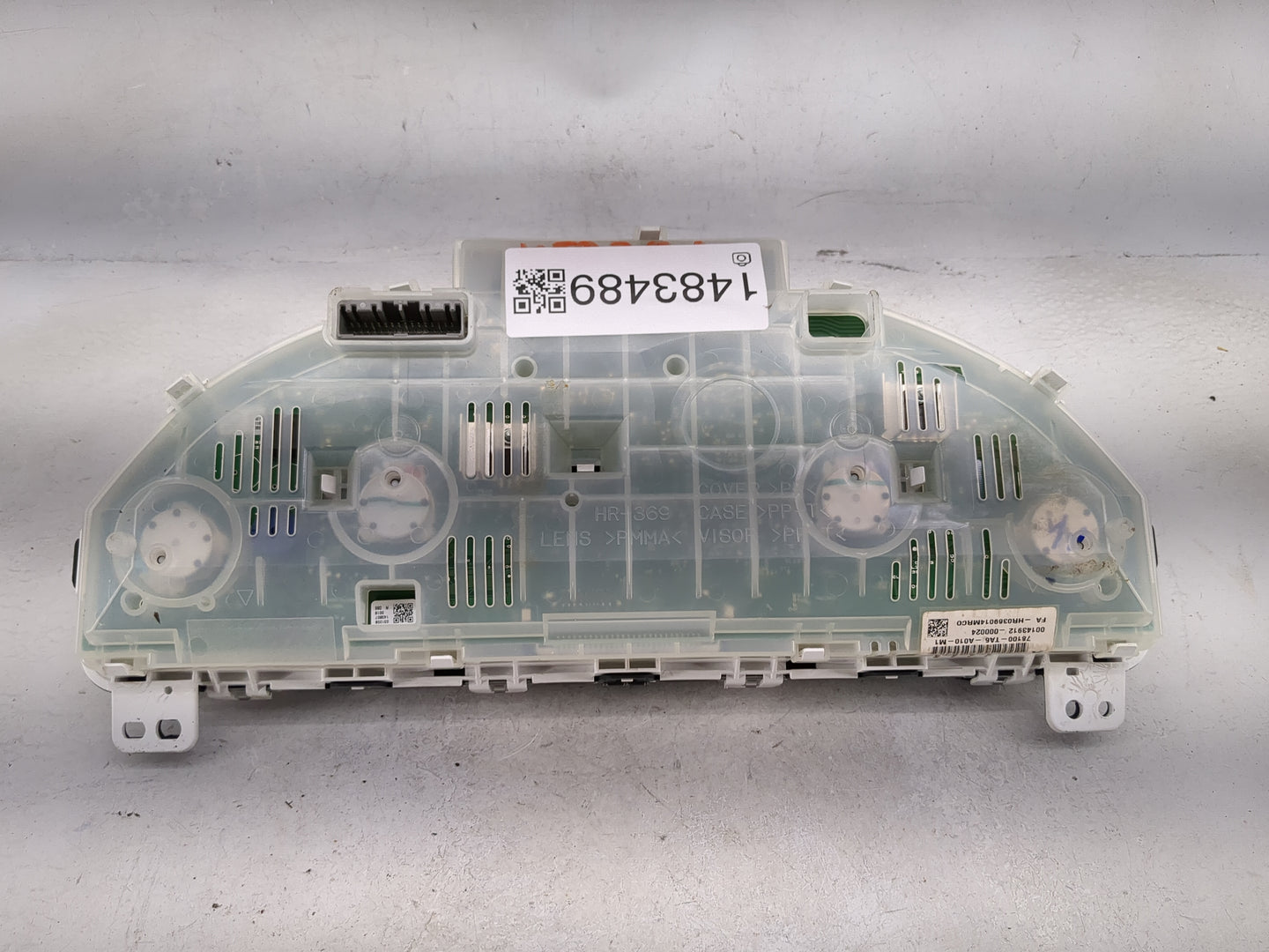 2008-2012 Honda Accord Instrument Cluster Speedometer Gauges P/N:78100-TA6-A010-M1 FA0318081 Miles: Fits OEM Used Auto Parts
