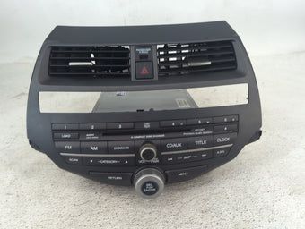 compare product 2008-2009 Honda Accord Radio AM FM Cd Player Receiver Replacement P/N:77250TA5A101 ENA000206733 Fits Fits 2008 2009 OEM Used Auto Parts