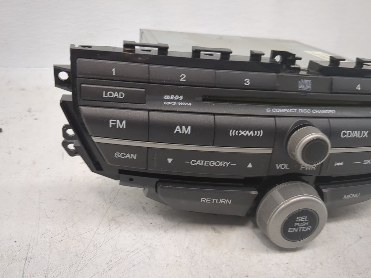 2008-2009 Honda Accord Radio AM FM Cd Player Receiver Replacement P/N:39101-TA0-A620-M1 A6/NH693L Fits Fits 2008 2009 OEM Us