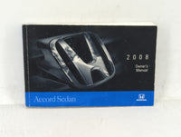2008 Honda Accord Owners Manual Book Guide OEM Used Auto Parts - Oemusedautoparts1.com