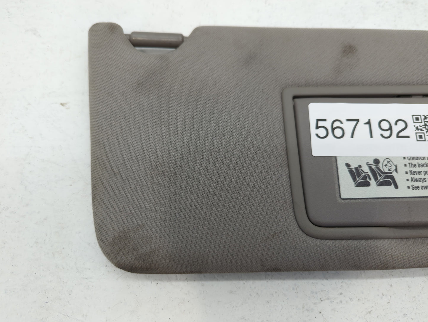 2008-2009 Honda Accord Sun Visor Shade Replacement Passenger Right Mirror Fits Fits 2008 2009 OEM Used Auto Parts - Oemuseda