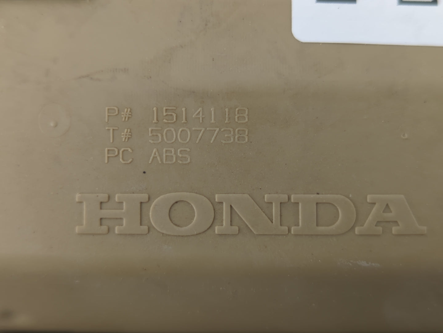 2008 Honda Accord Overhead Roof Console - Oemusedautoparts1.com