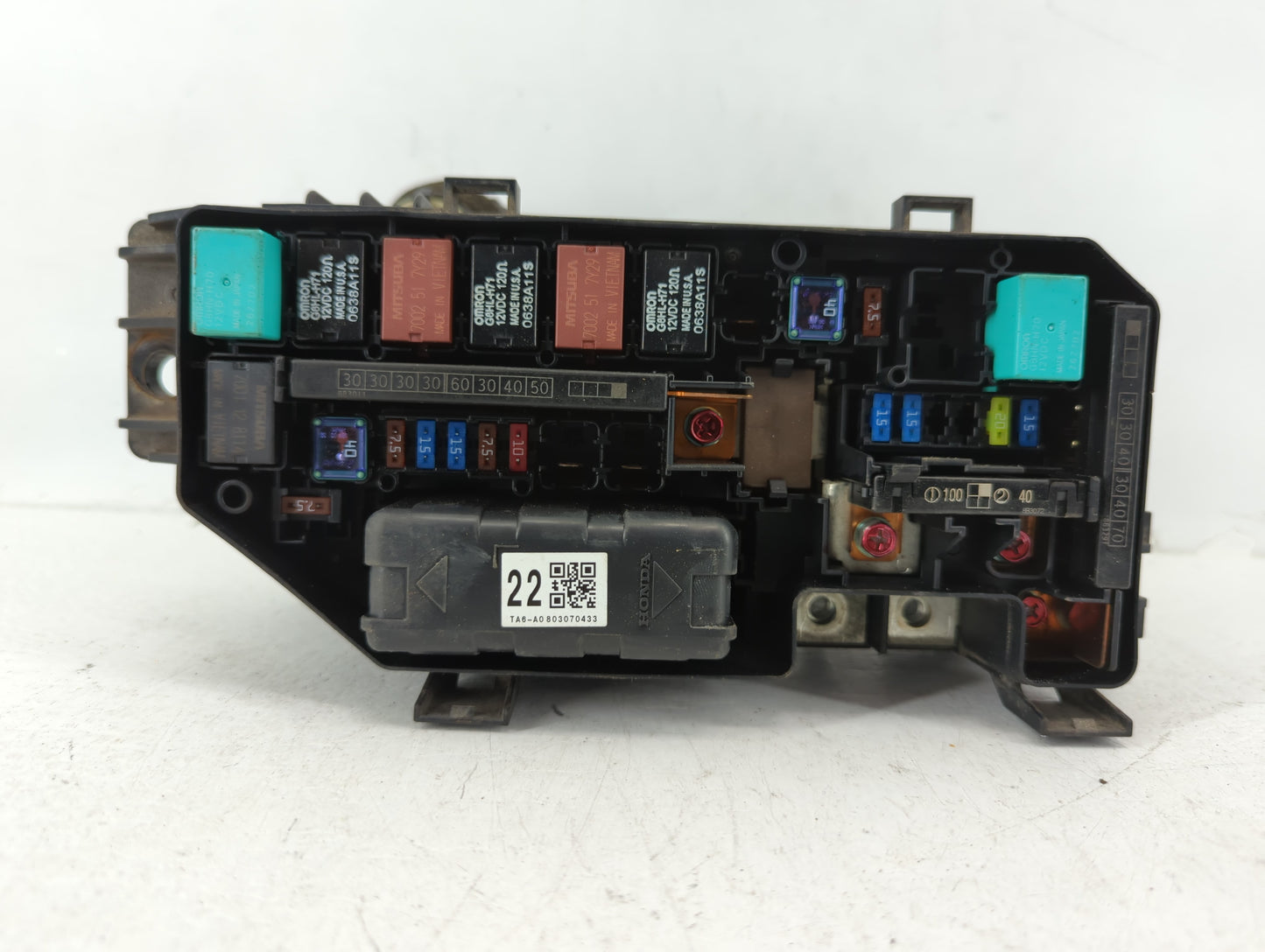 2008-2010 Honda Accord Fusebox Fuse Box Panel Relay Module P/N:0183S1894 Fits Fits 2008 2009 2010 OEM Used Auto Parts - Oemu