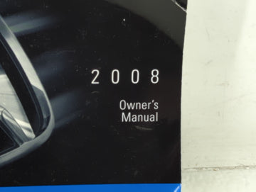 2008 Honda Accord Owners Manual Book Guide P/N:00X31-TA5-6000 31TA5600 OEM Used Auto Parts