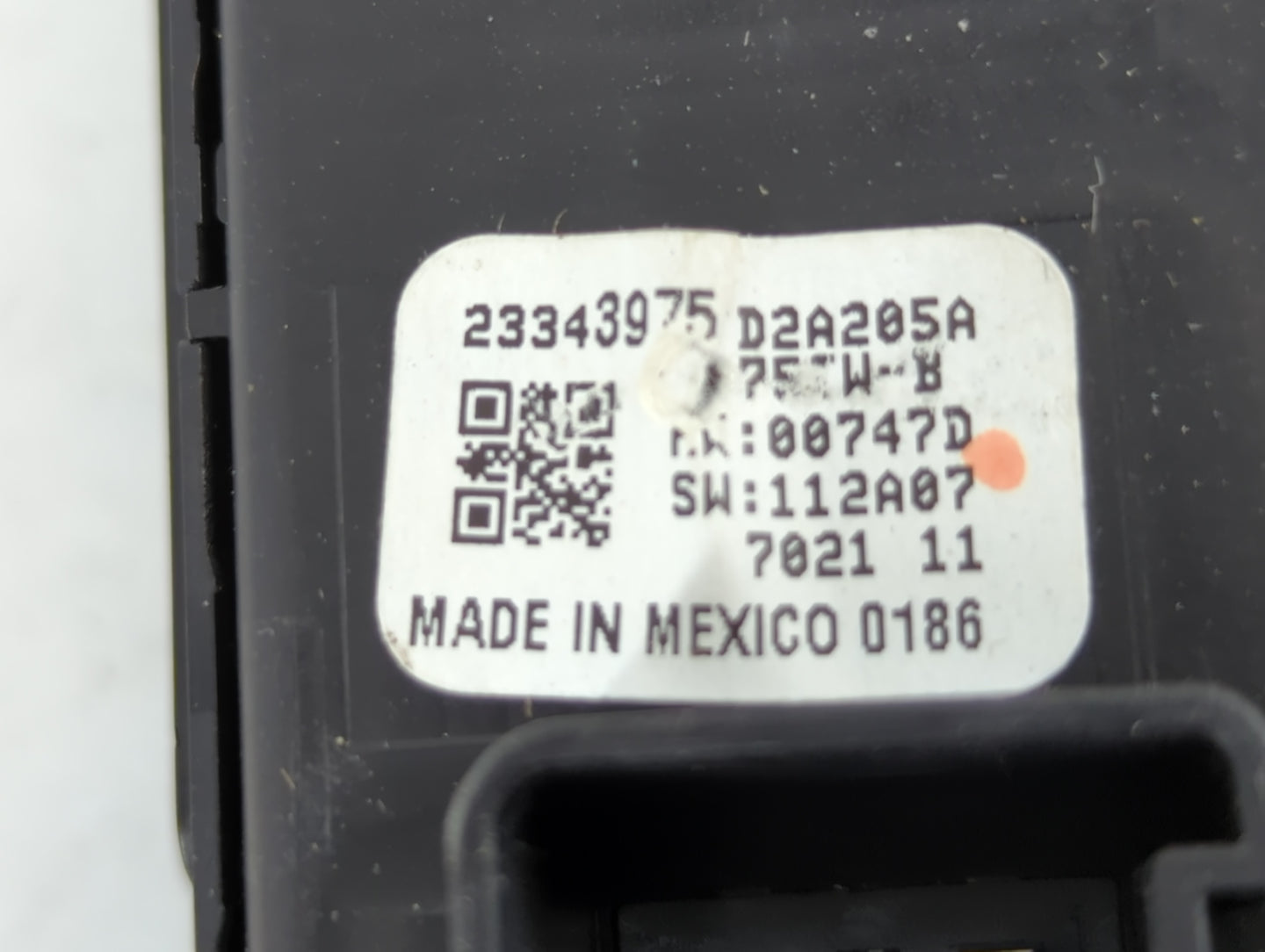2008-2012 Honda Accord Master Power Window Switch Replacement Driver Side Left P/N:23343975 Fits Fits 2008 2009 2010 2011 20