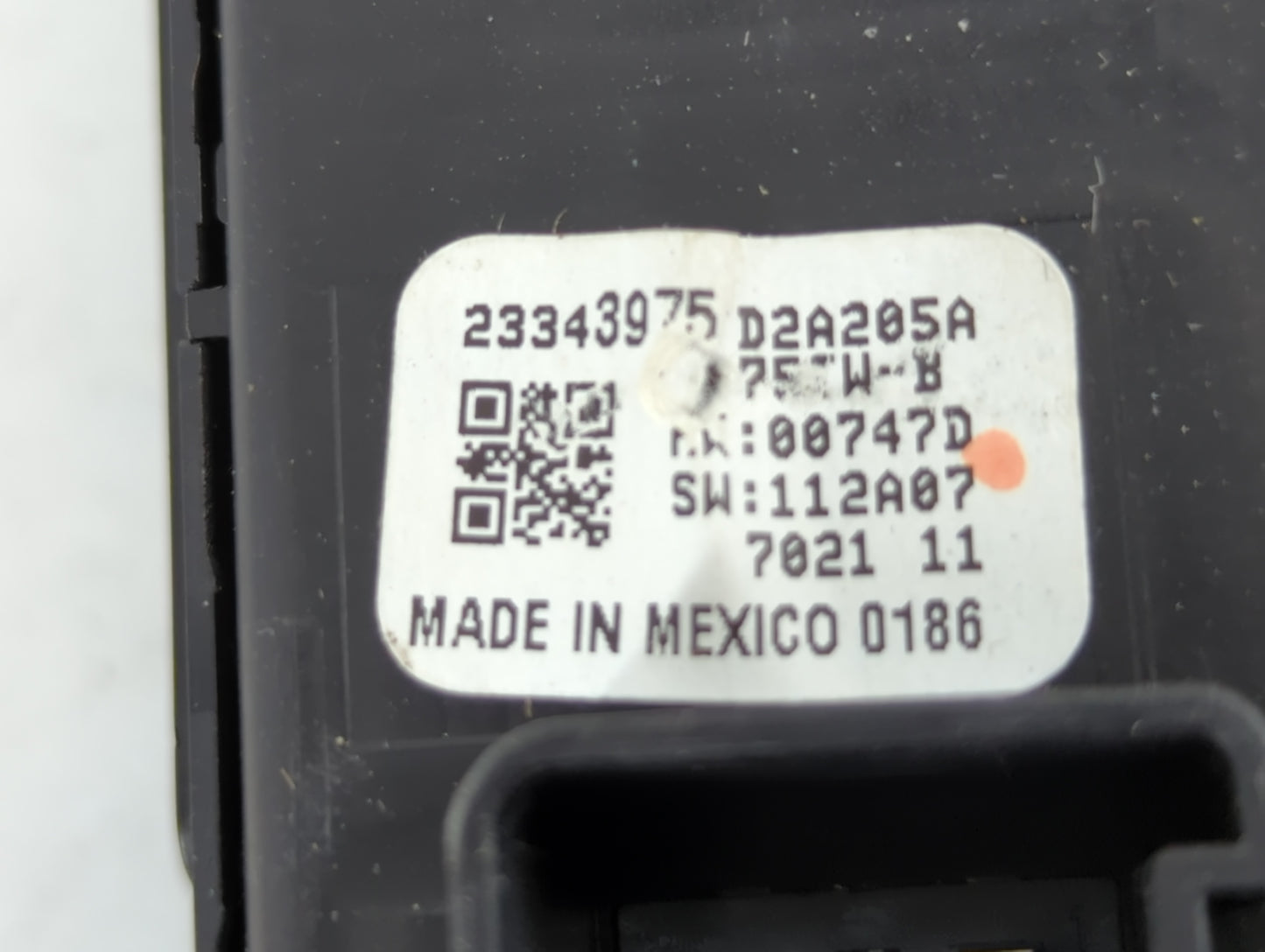 2008-2012 Honda Accord Master Power Window Switch Replacement Driver Side Left P/N:23343975 Fits Fits 2008 2009 2010 2011 20