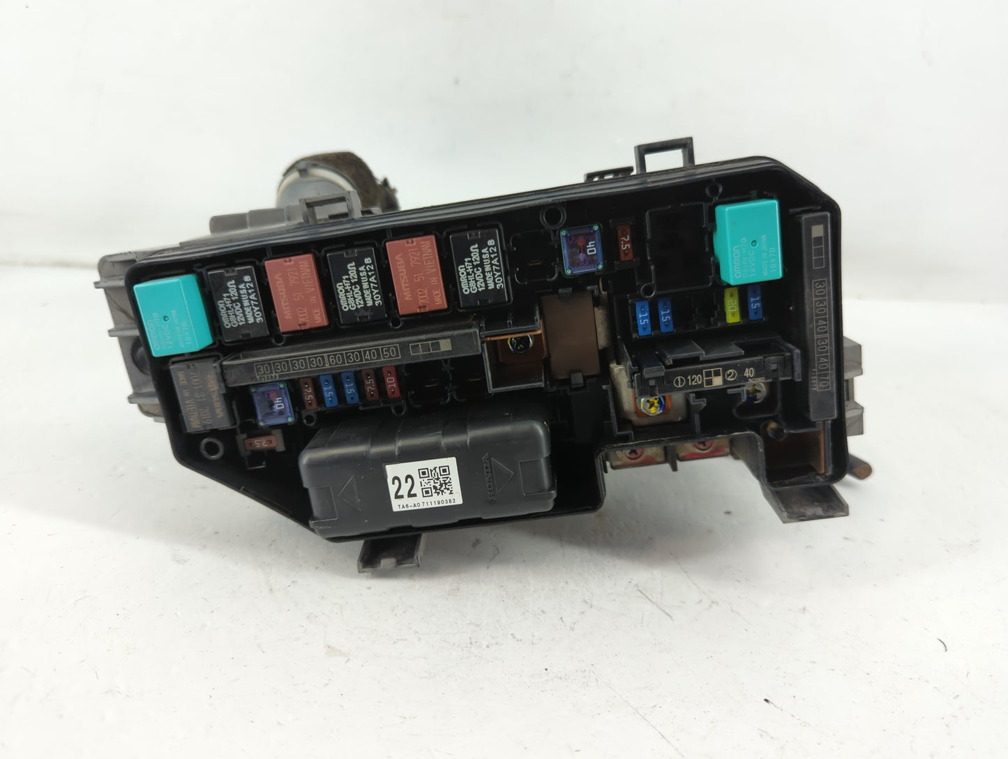 2008-2012 Honda Accord Fusebox Fuse Box Panel Relay Module P/N:017CQ1515 Fits Fits 2008 2009 2010 2011 2012 OEM Used Auto Pa