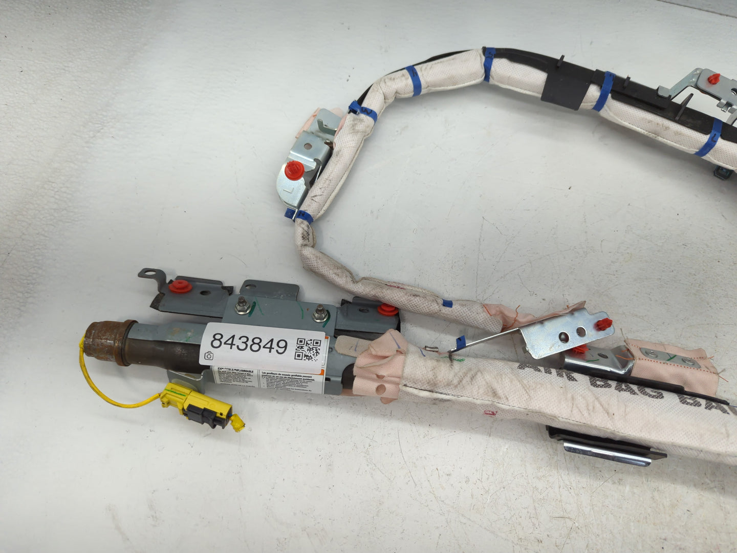 2008-2010 Honda Accord Passenger Curtain Air Bag Oem - Oemusedautoparts1.com