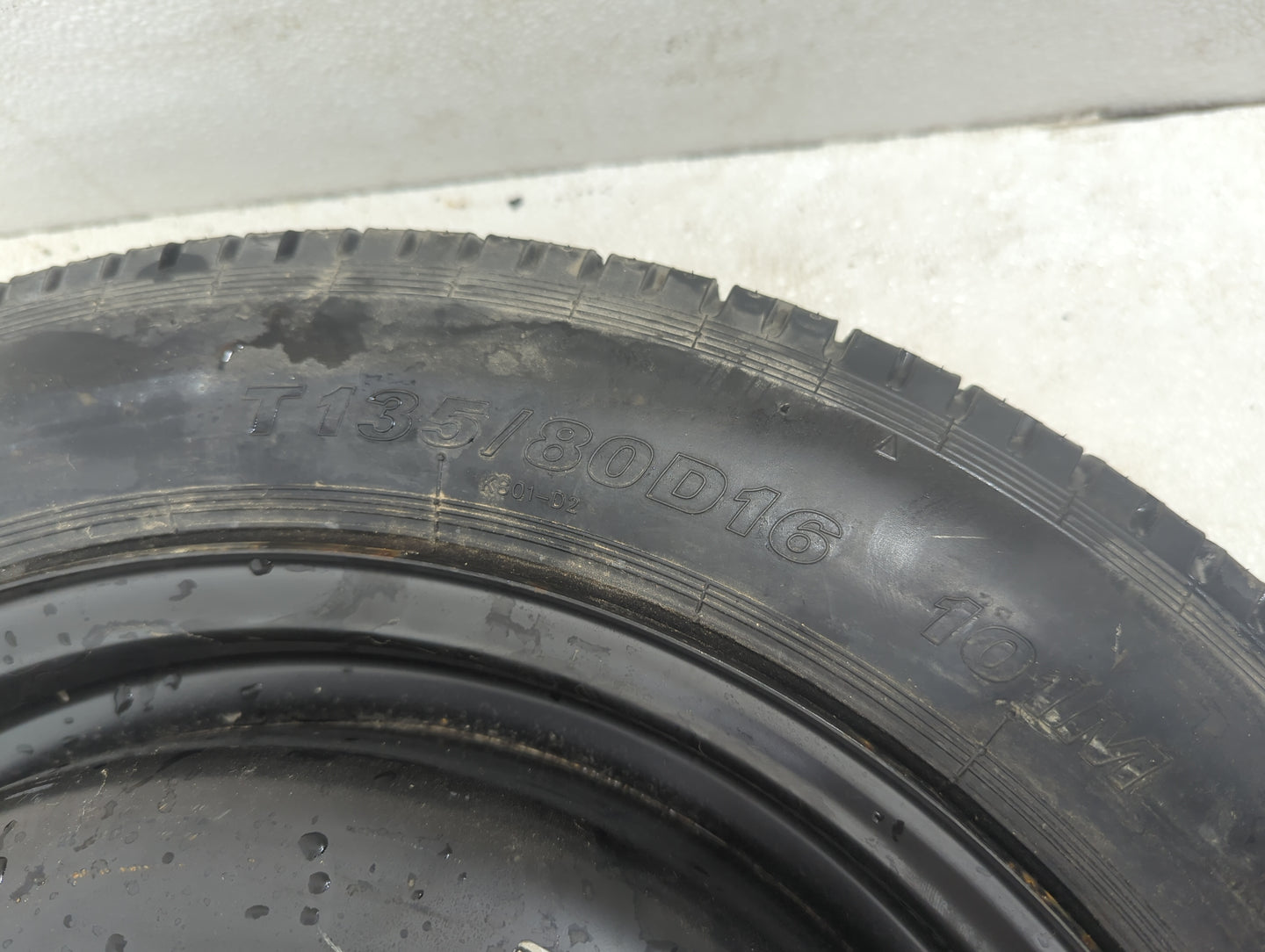 2008-2012 Honda Accord Spare Donut Tire Wheel Rim Oem 928130 - Oemusedautoparts1.com