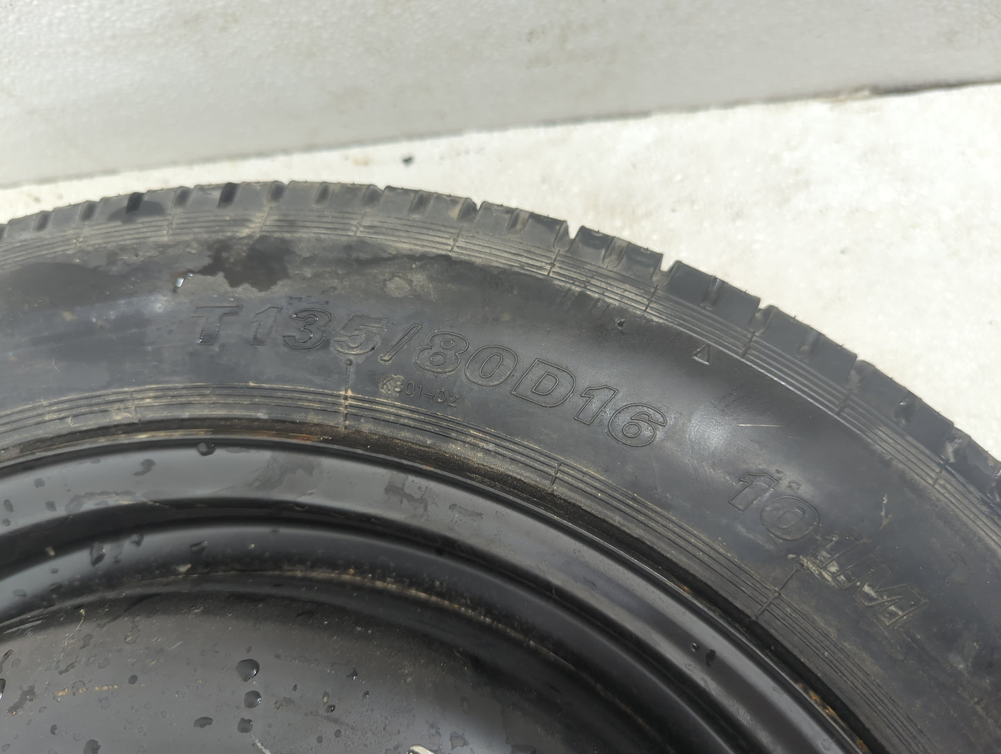 2008-2012 Honda Accord Spare Donut Tire Wheel Rim Oem 928130 - Oemusedautoparts1.com