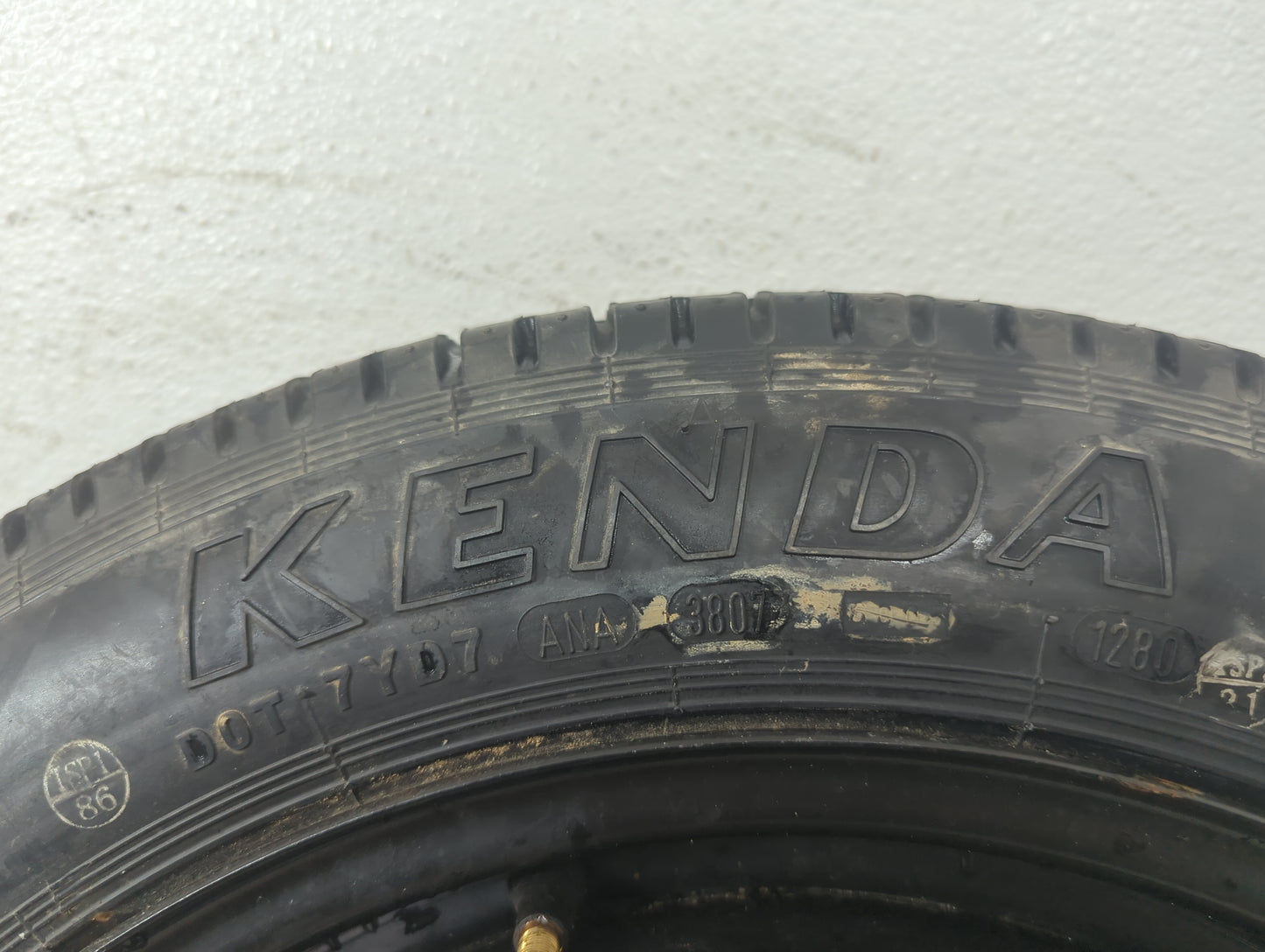 2008-2012 Honda Accord Spare Donut Tire Wheel Rim Oem 928130 - Oemusedautoparts1.com