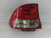 2006-2011 Honda Civic Tail Light Assembly Passenger Right OEM Fits Fits 2006 2007 2008 2009 2010 2011 OEM Used Auto Parts - 