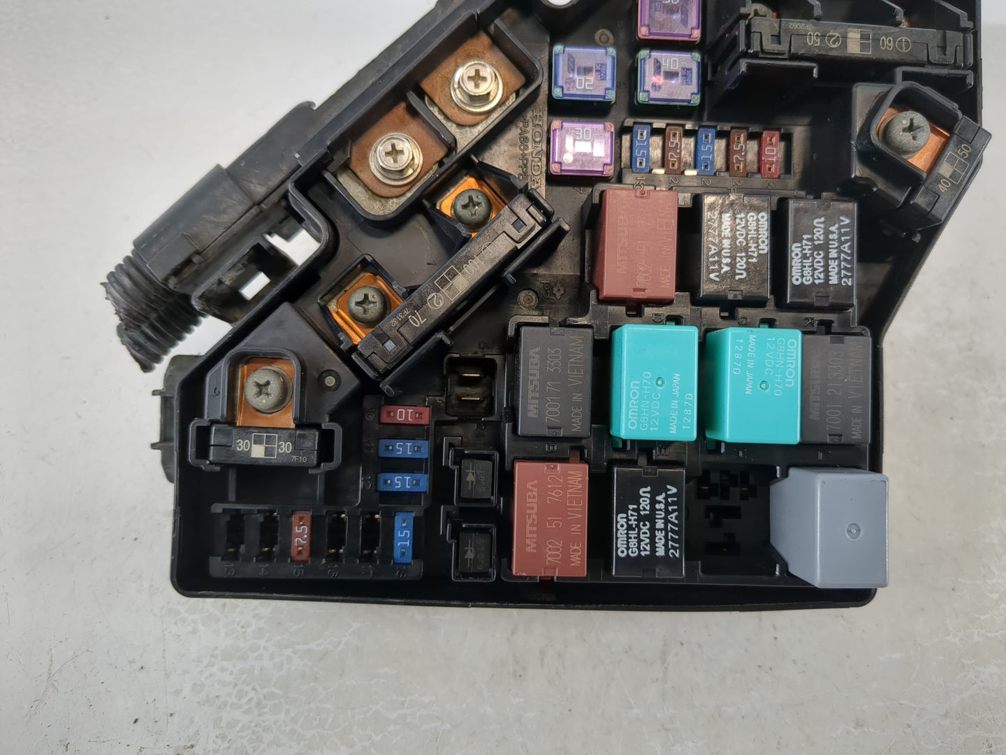 2008-2011 Honda Civic Fusebox Fuse Box Panel Relay Module P/N:SNA-A310 Fits Fits 2008 2009 2010 2011 OEM Used Auto Parts - O