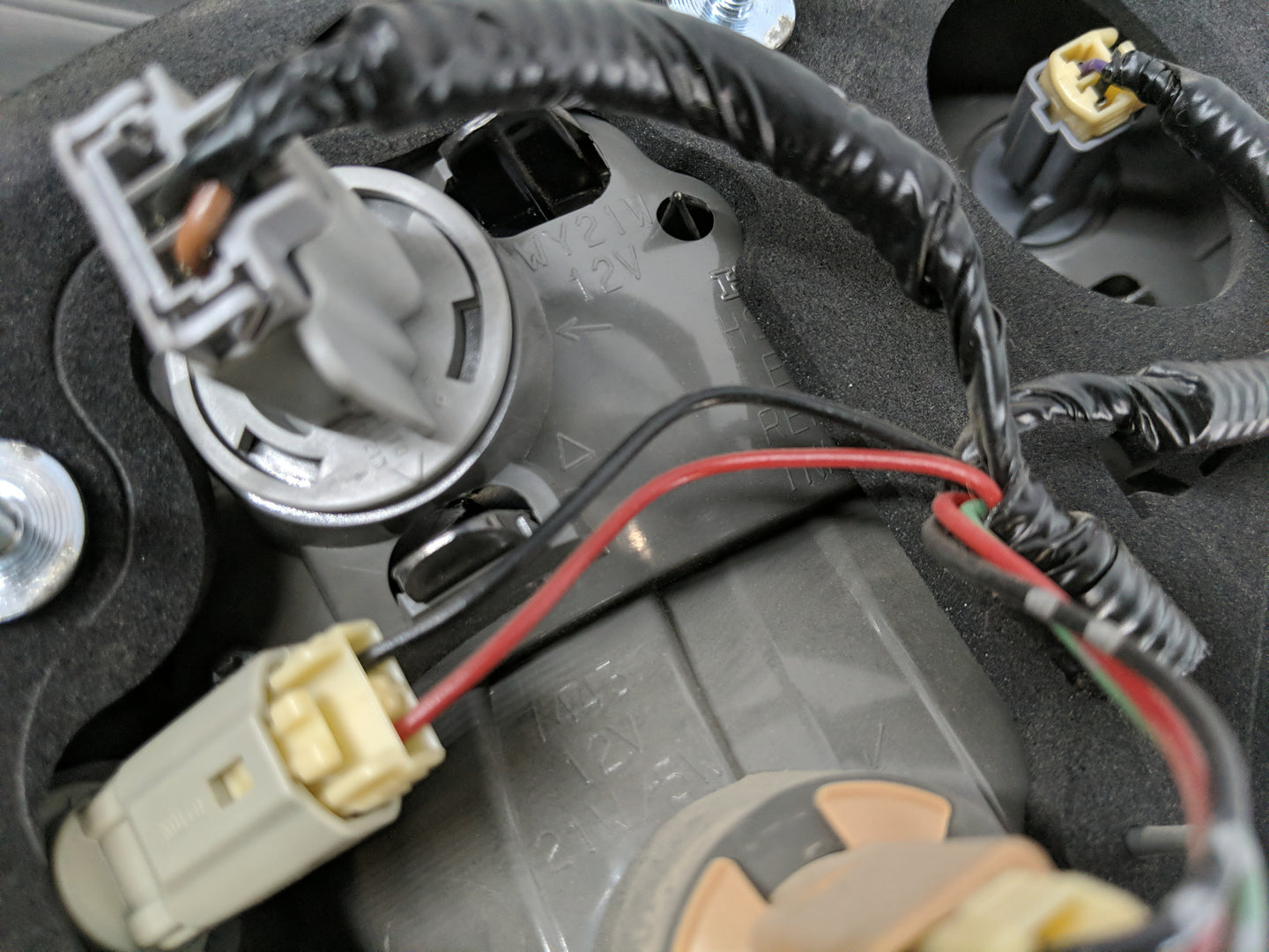 2006-2008 Honda Civic Tail Light Assembly Passenger Right OEM Fits Fits 2006 2007 2008 OEM Used Auto Parts - Oemusedautopart