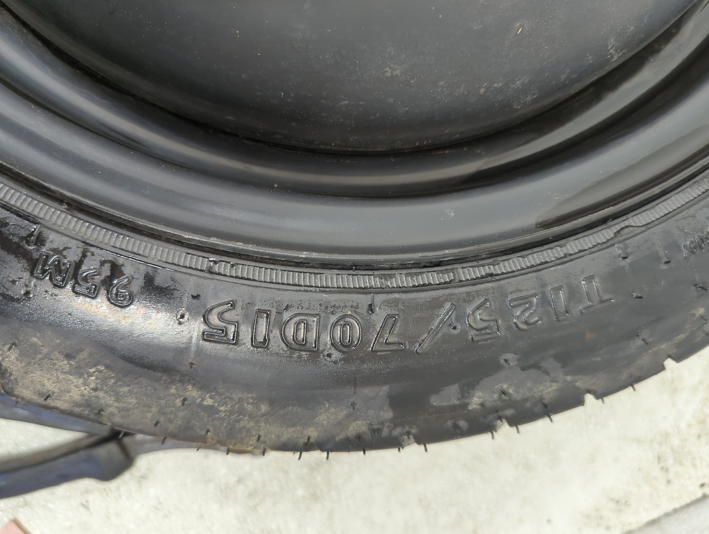 2006-2011 Honda Civic Spare Donut Tire Wheel Rim Oem 1313034 - Oemusedautoparts1.com