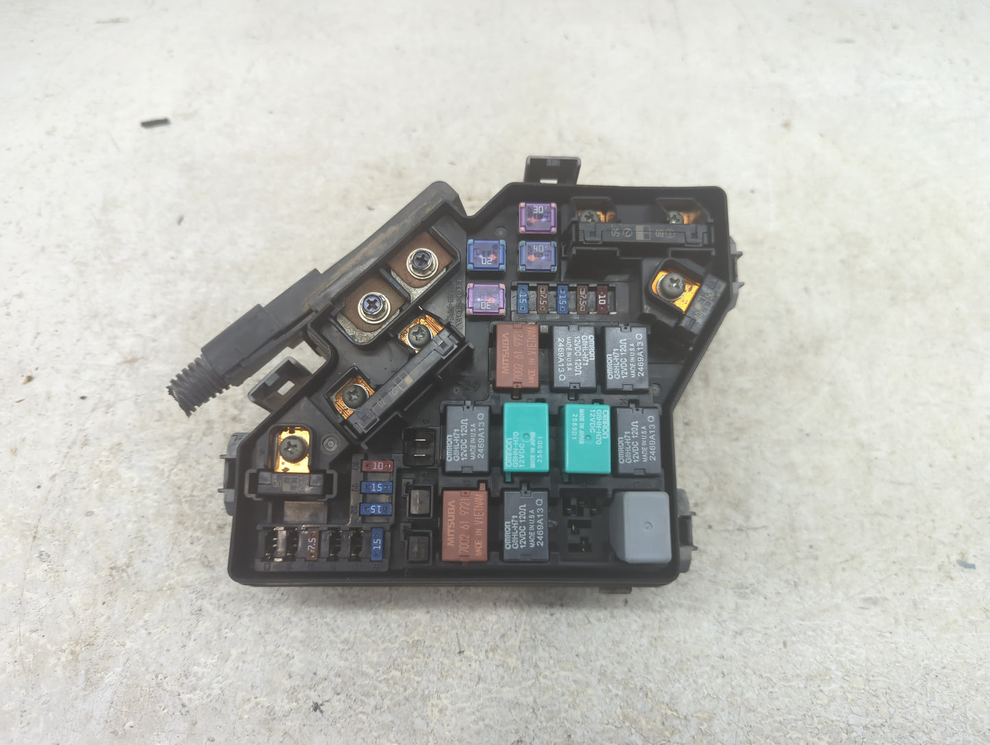 2008-2011 Honda Civic Fusebox Fuse Box Panel Relay Module P/N:SNA-A410 Fits Fits 2008 2009 2010 2011 OEM Used Auto Parts - O