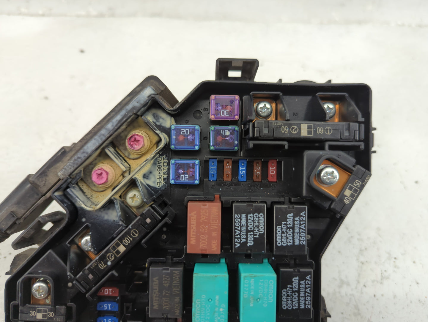 2008-2011 Honda Civic Fusebox Fuse Box Panel Relay Module Fits Fits 2008 2009 2010 2011 OEM Used Auto Parts - Oemusedautopar