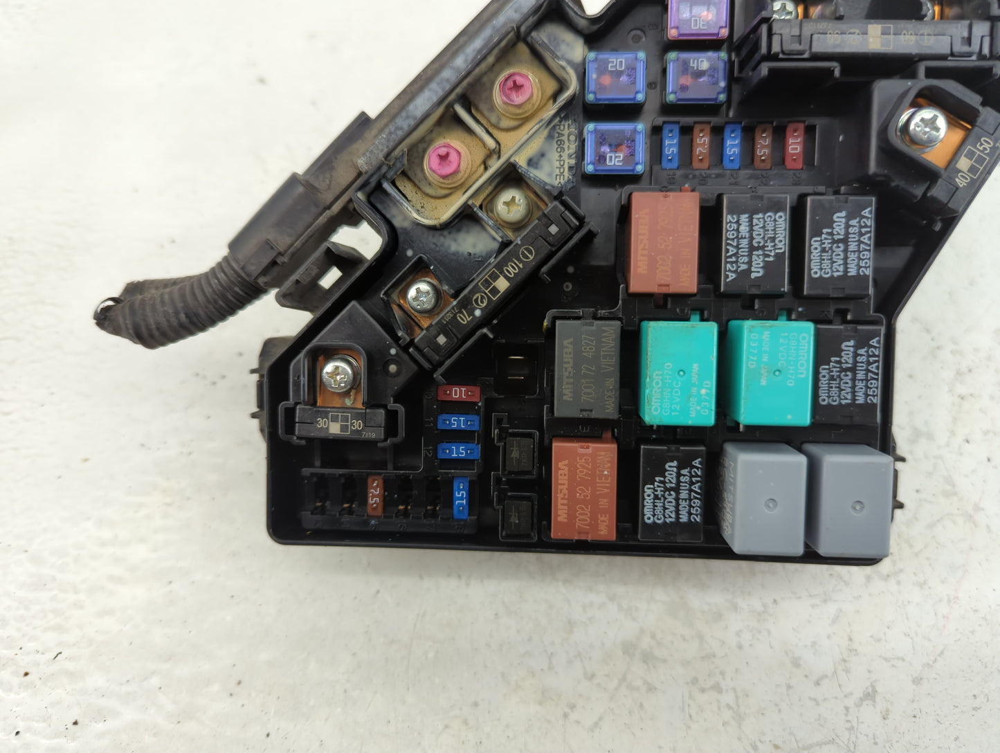 2008-2011 Honda Civic Fusebox Fuse Box Panel Relay Module Fits Fits 2008 2009 2010 2011 OEM Used Auto Parts - Oemusedautopar