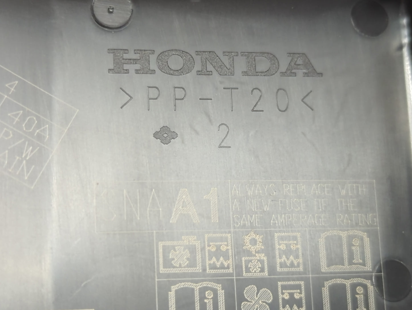 2008-2011 Honda Civic Fusebox Fuse Box Panel Relay Module Fits Fits 2008 2009 2010 2011 OEM Used Auto Parts - Oemusedautopar