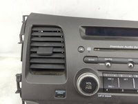 2006-2008 Honda Civic Radio AM FM Cd Player Receiver Replacement P/N:39100-SVA-A20 Fits Fits 2006 2007 2008 OEM Used Auto Pa