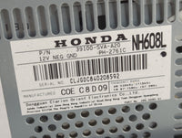 2006-2008 Honda Civic Radio AM FM Cd Player Receiver Replacement P/N:39100-SVA-A20 Fits Fits 2006 2007 2008 OEM Used Auto Pa