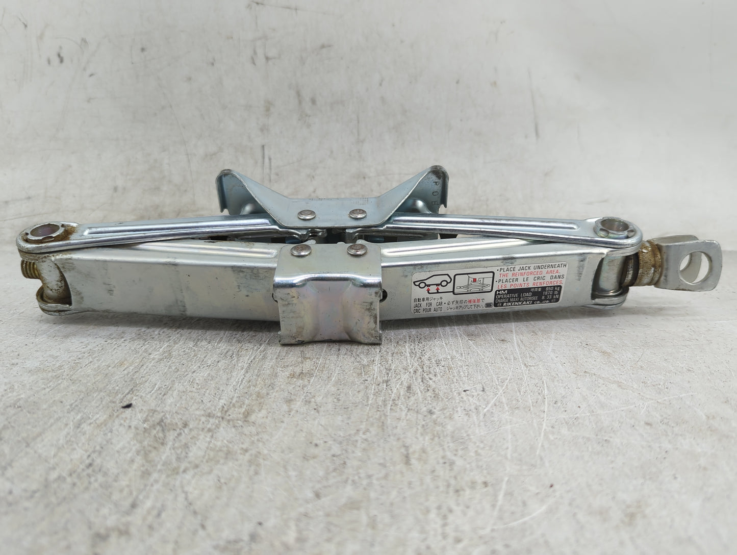2008 Honda Civic Spare Scissor Car Jack 1429236 - Oemusedautoparts1.com