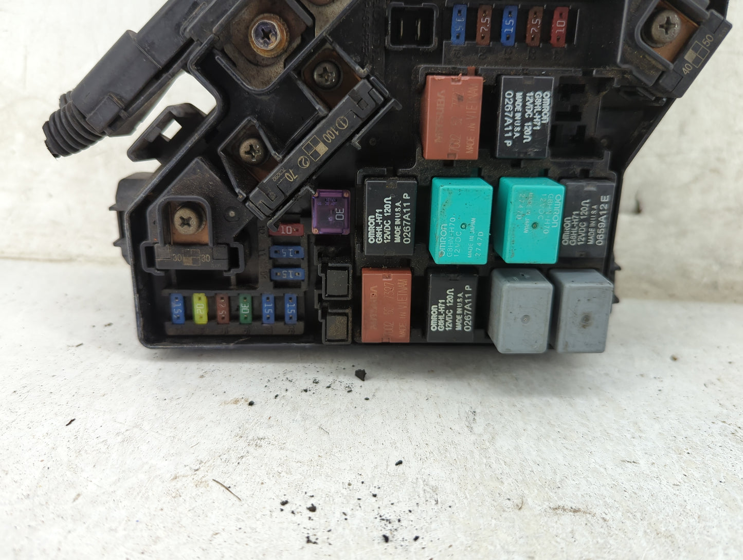 2008 Honda Civic Fusebox Fuse Box Panel Relay Module P/N:SVA-A130 VA27HLJCU Fits OEM Used Auto Parts - Oemusedautoparts1.com