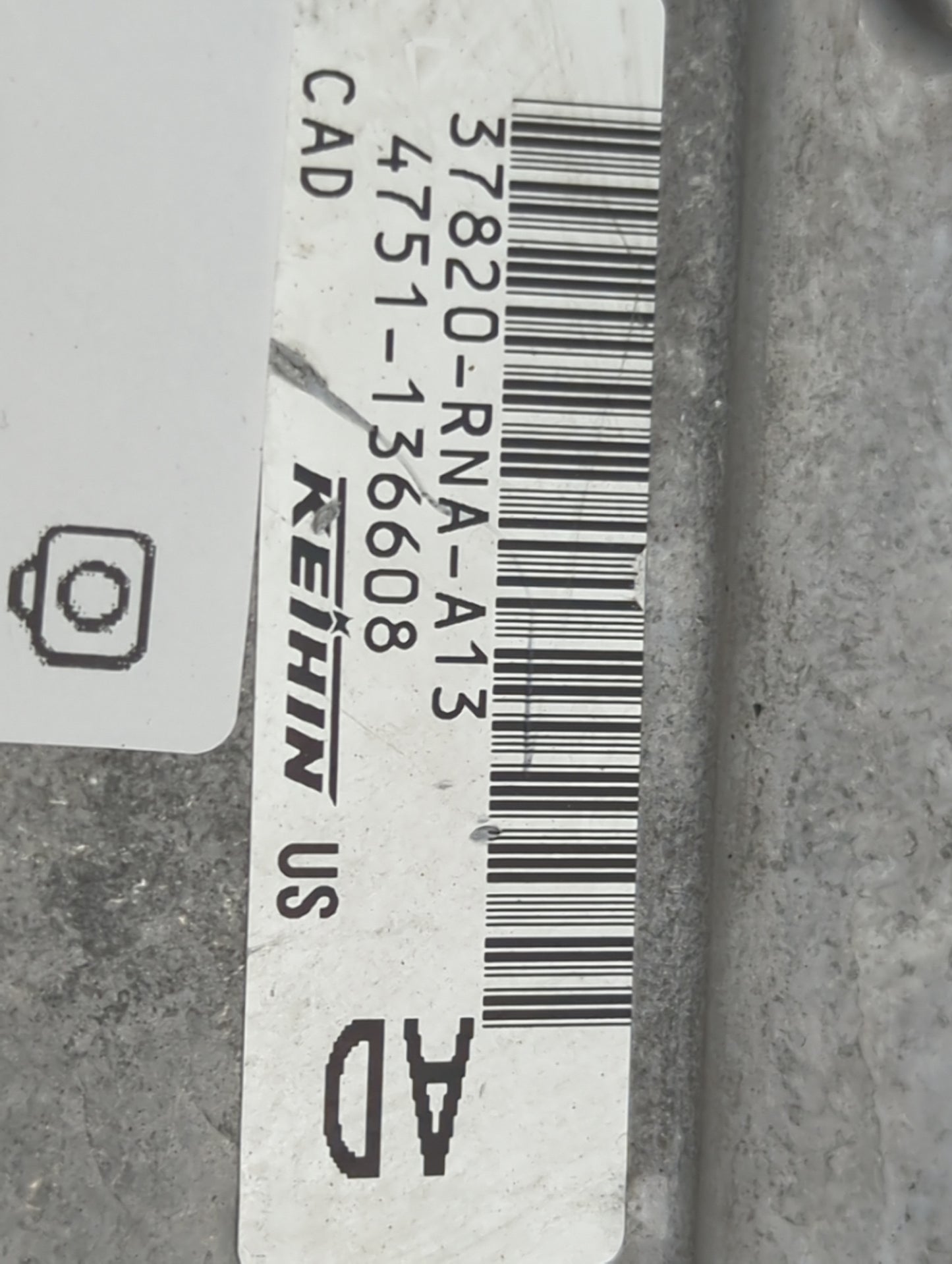 2006-2008 Honda Civic PCM Engine Control Computer ECU ECM PCU OEM P/N:37820-RNA-A13 4751-136608 Fits Fits 2006 2007 2008 OEM