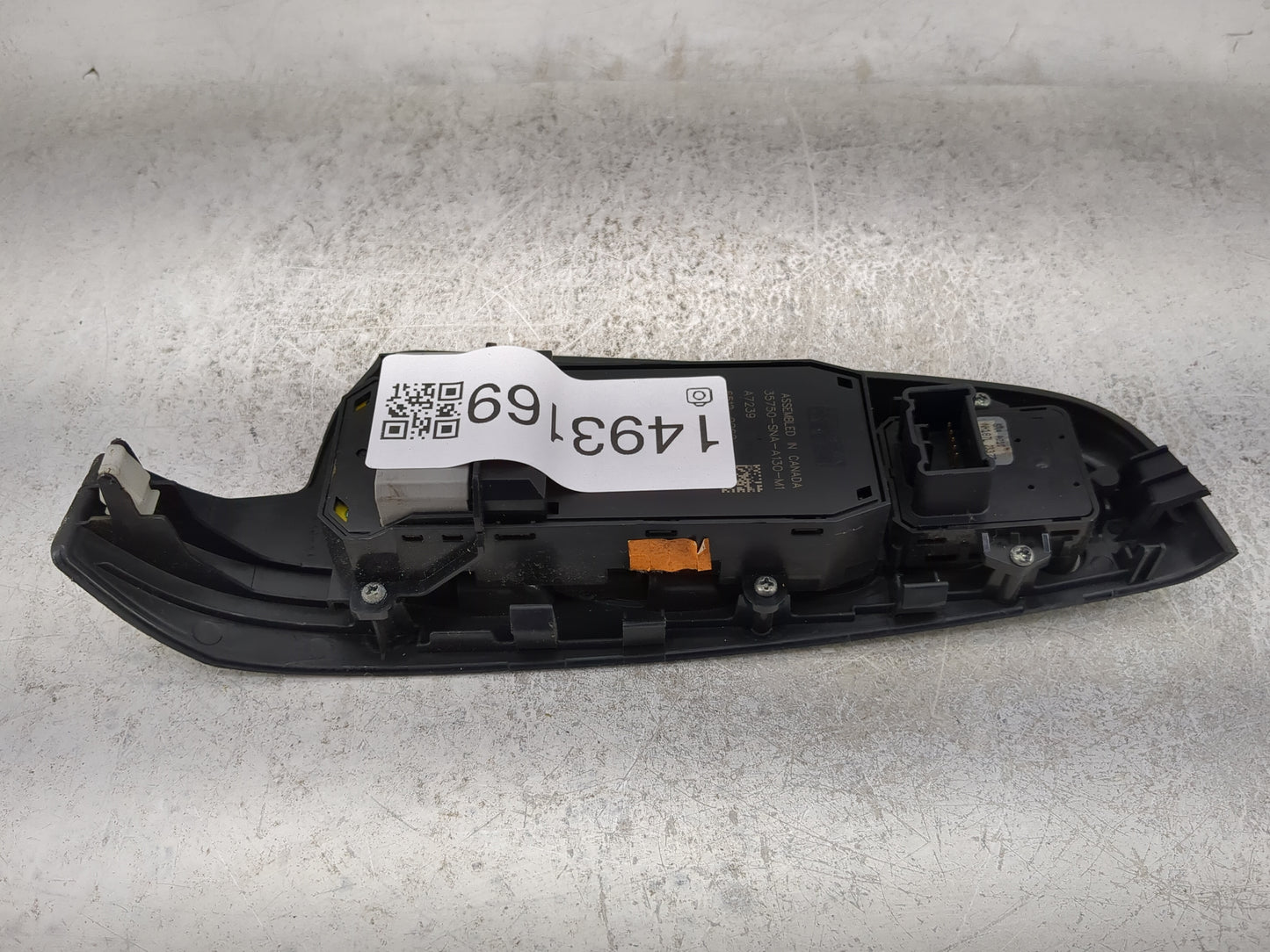 2006-2011 Honda Civic Master Power Window Switch Replacement Driver Side Left P/N:35750-SNA-A130-M1 Fits OEM Used Auto Parts