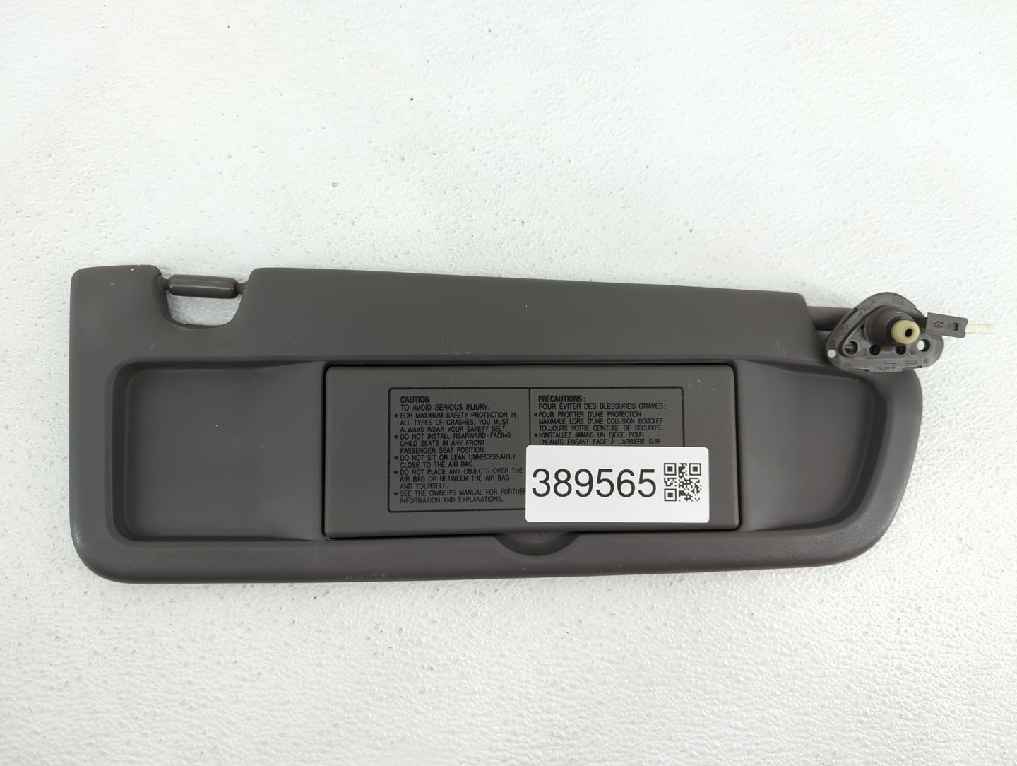 2006-2011 Honda Civic Sun Visor Shade Replacement Passenger Right Mirror Fits Fits 2006 2007 2008 2009 2010 2011 OEM Used Au