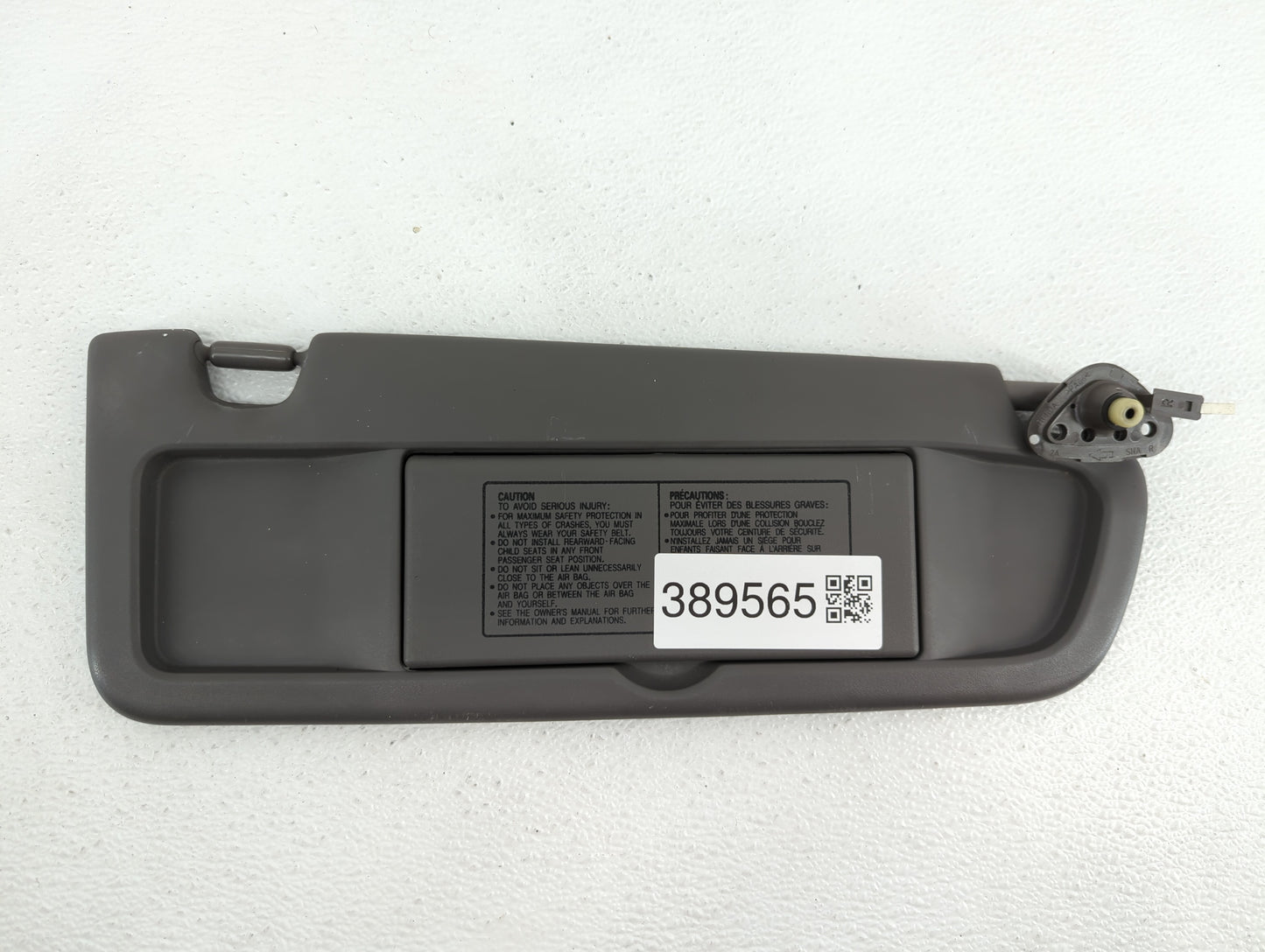 2006-2011 Honda Civic Sun Visor Shade Replacement Passenger Right Mirror Fits Fits 2006 2007 2008 2009 2010 2011 OEM Used Au