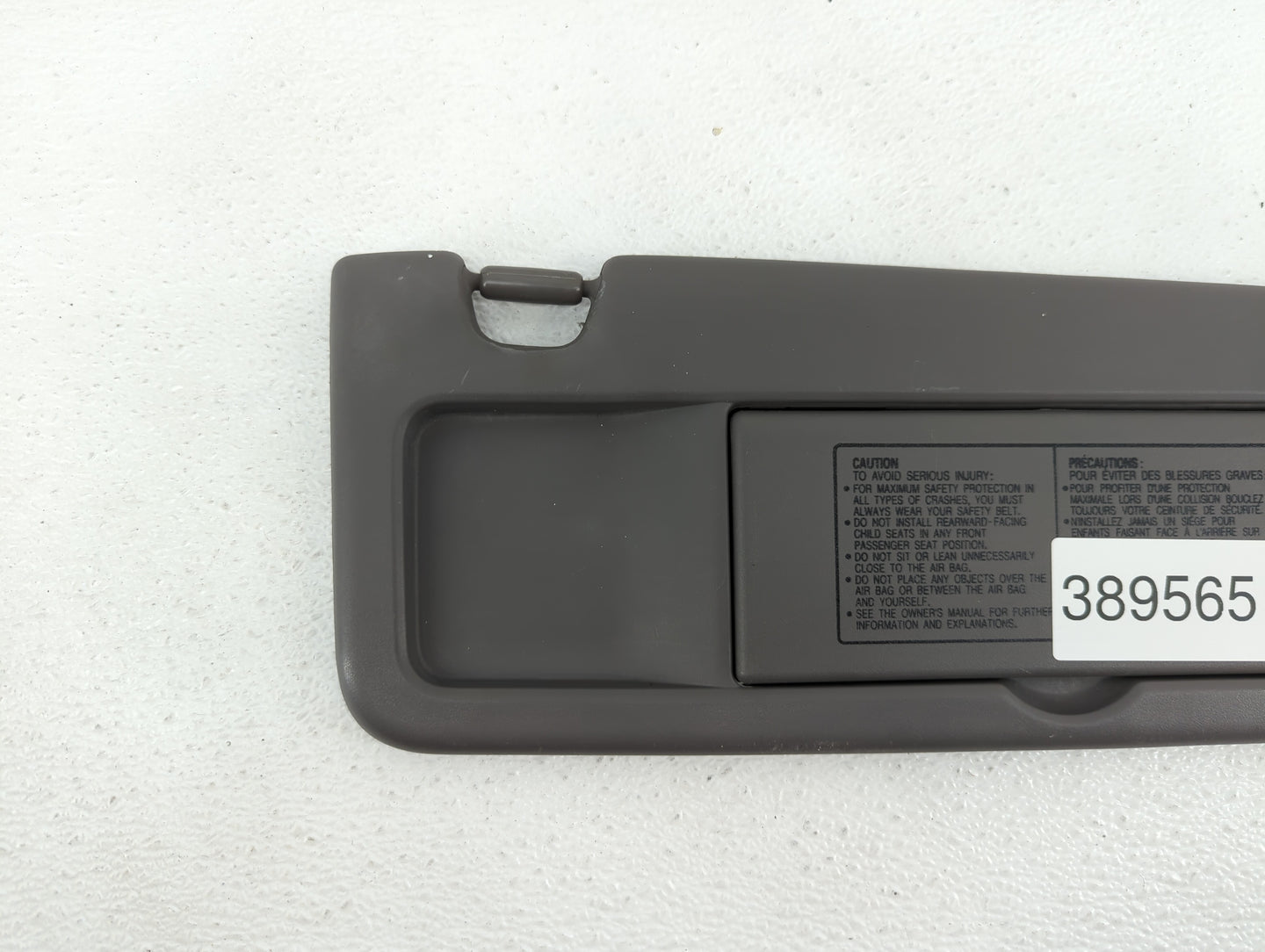 2006-2011 Honda Civic Sun Visor Shade Replacement Passenger Right Mirror Fits Fits 2006 2007 2008 2009 2010 2011 OEM Used Au