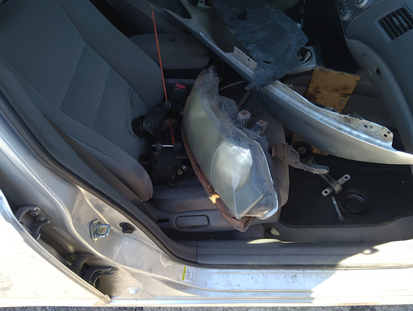 2006-2011 Honda Civic Passenger Front Seat Oem 5039949 - Oemusedautoparts1.com