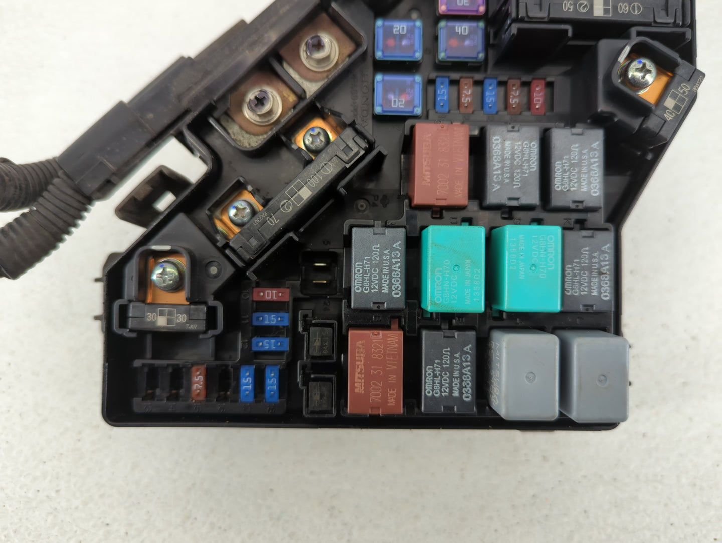 2008-2011 Honda Civic Fusebox Fuse Box Panel Relay Module P/N:SNA-C122 Fits Fits 2008 2009 2010 2011 OEM Used Auto Parts - O