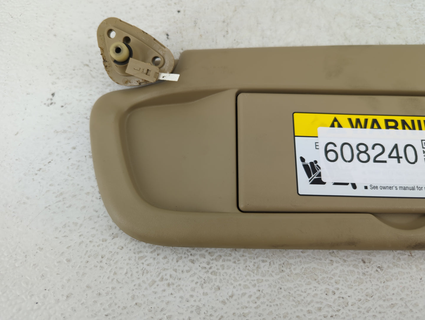 2006-2011 Honda Civic Sun Visor Shade Replacement Passenger Right Mirror Fits Fits 2006 2007 2008 2009 2010 2011 OEM Used Au