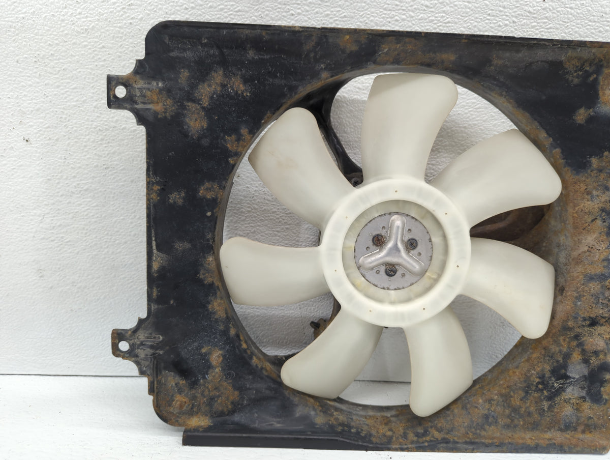 2006-2011 Honda Civic Left Radiator Fan Motor Assembly Black - Oemusedautoparts1.com
