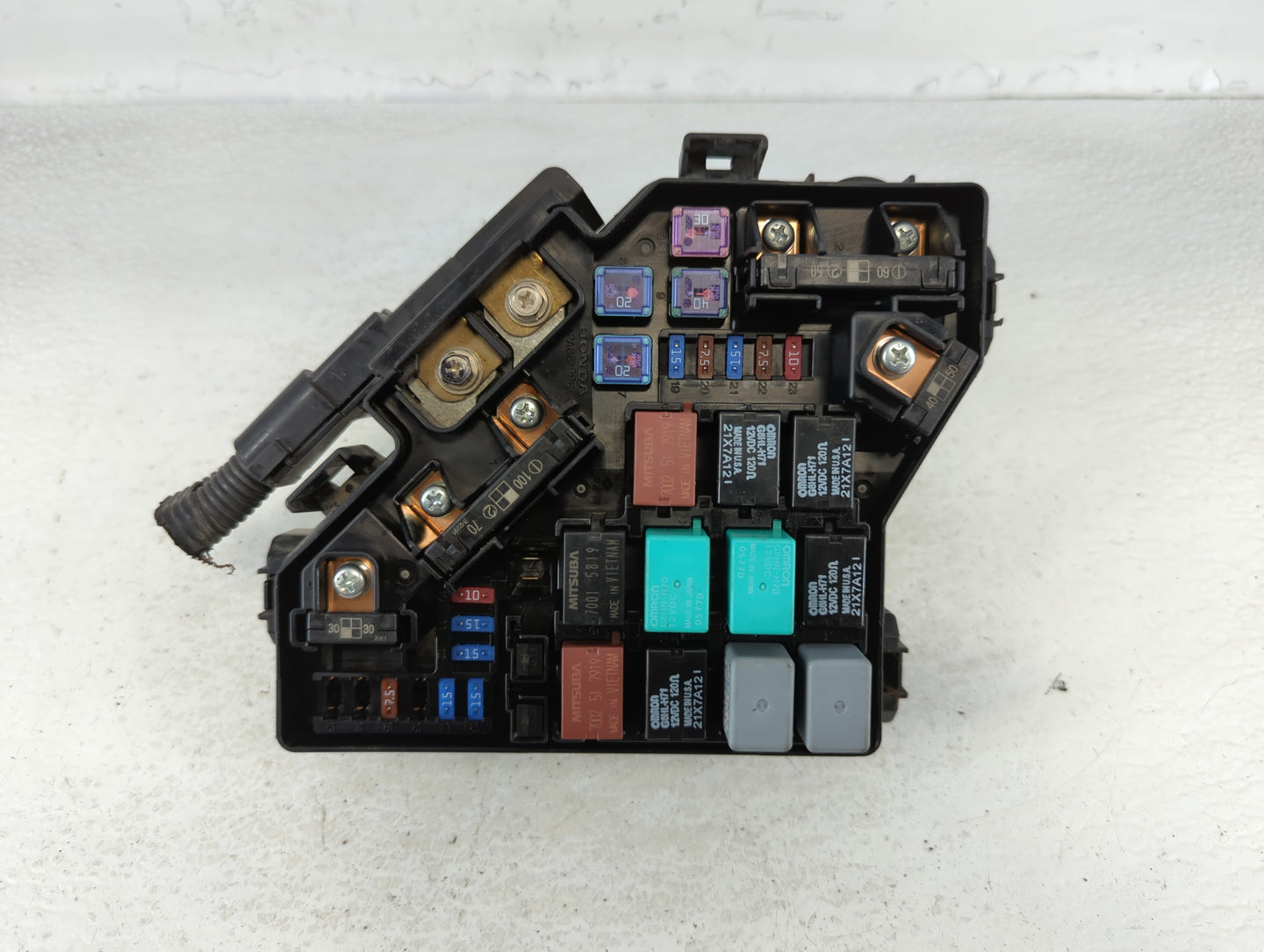 2008-2011 Honda Civic Fusebox Fuse Box Panel Relay Module P/N:NA17HSSBV 071023 Fits Fits 2008 2009 2010 2011 OEM Used Auto P