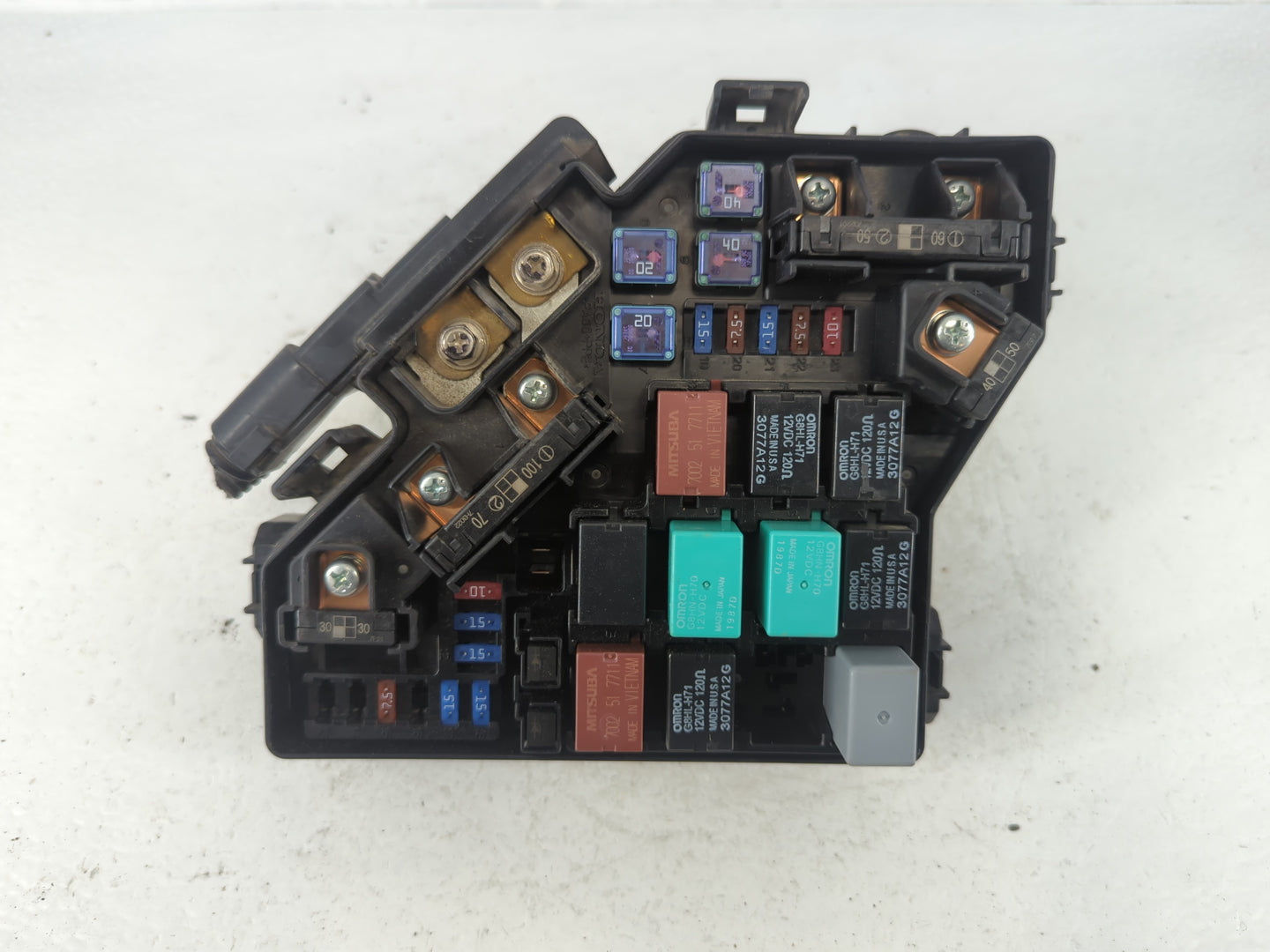 2008-2011 Honda Civic Fusebox Fuse Box Panel Relay Module P/N:SVA-A130 Fits Fits 2008 2009 2010 2011 OEM Used Auto Parts - O