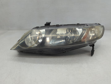 2006-2008 Honda Civic Passenger Right Oem Head Light Headlight Lamp - Oemusedautoparts1.com