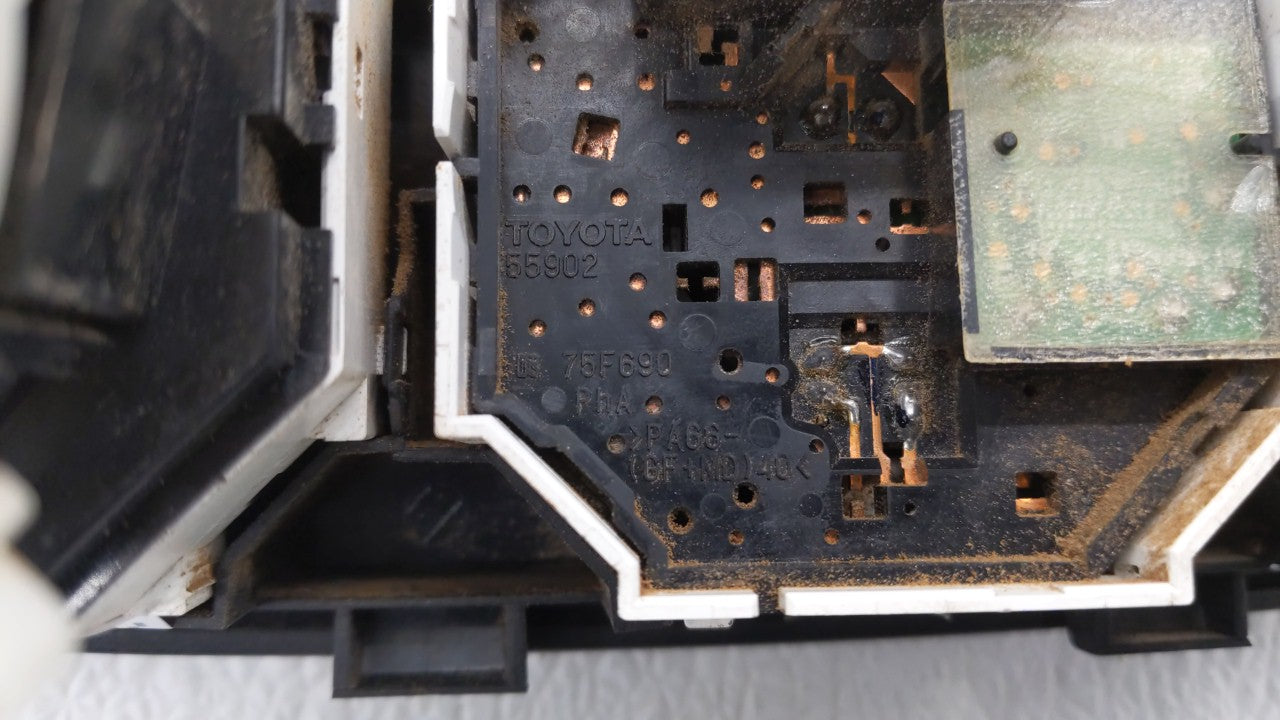 2008 Honda Civic Climate Control Module Temperature AC/Heater Replacement P/N:79500SVAA020M1 79500-SVA-A020-M1 Fits OEM Used