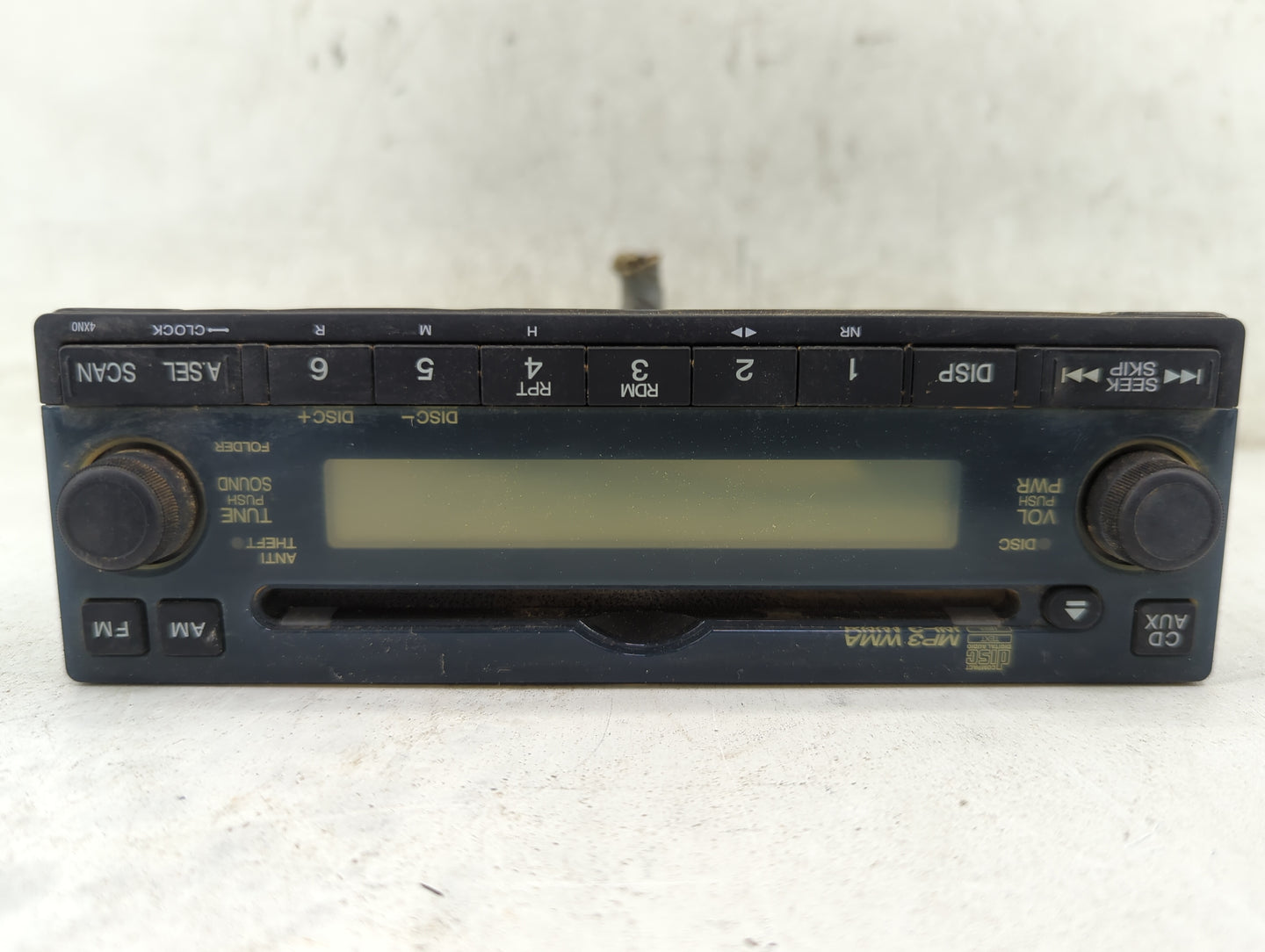 2008 Honda Crv Radio AM FM Cd Player Receiver Replacement P/N:39100-SWA-A50 PH-2858W, 286-6685-21 Fits Fits 2007 2009 OEM Us