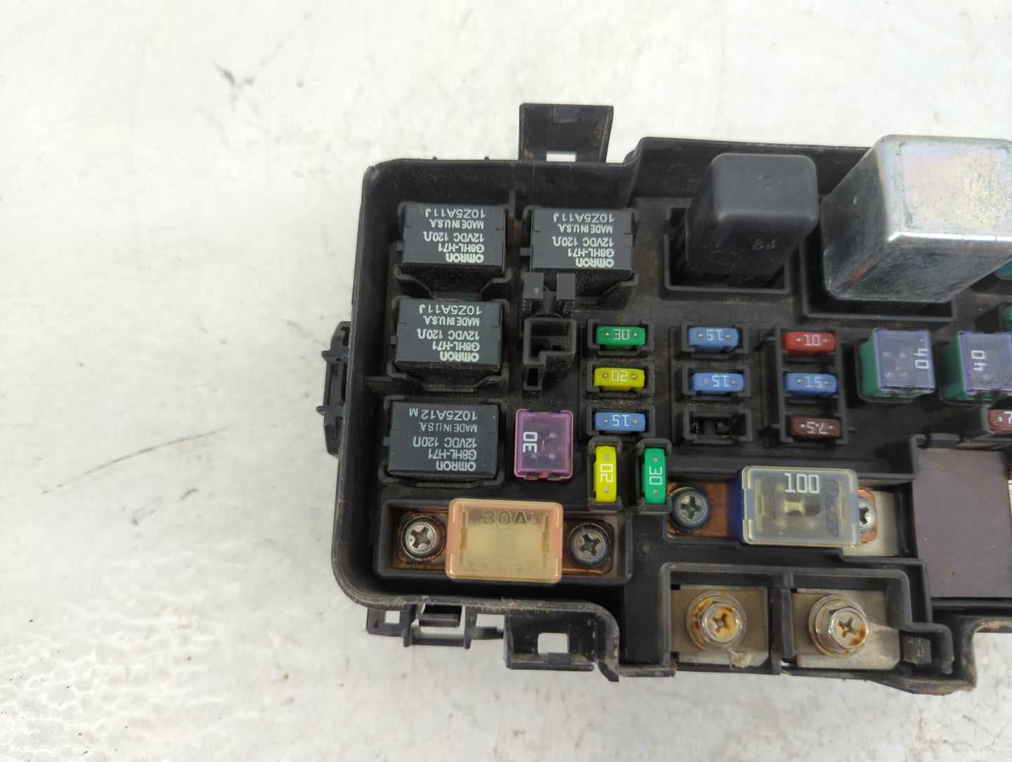 2003-2011 Honda Element Fusebox Fuse Box Panel Relay Module P/N:SCV-A02 Fits Fits 2003 2004 2005 2007 2008 2009 2010 2011 OE