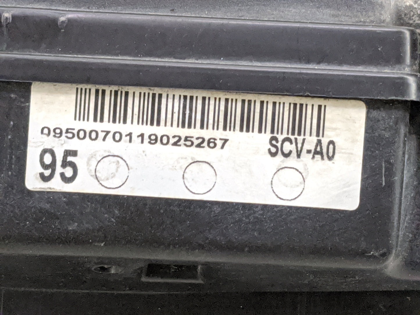 2008 Honda Element Fusebox Fuse Box Panel Relay Module P/N:0950070119025267 SCV-A0 Fits OEM Used Auto Parts - Oemusedautopar