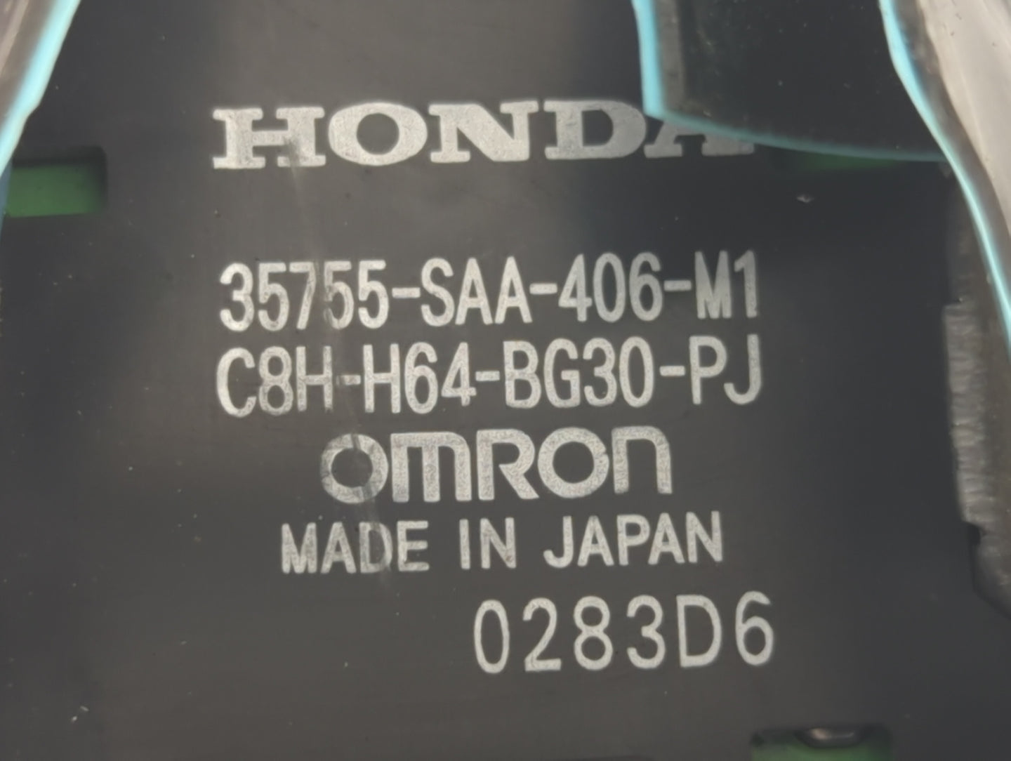 2007-2008 Honda Fit Master Power Window Switch Replacement Driver Side Left P/N:35755-SAA-406-M1 C8H-H64-BG30-PJ Fits OEM Us