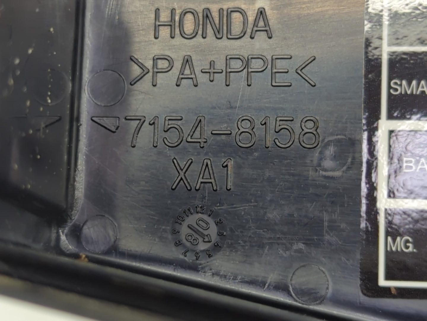 2007-2008 Honda Fit Fusebox Fuse Box Panel Relay Module P/N:7154-8158 Fits Fits 2007 2008 OEM Used Auto Parts - Oemusedautop