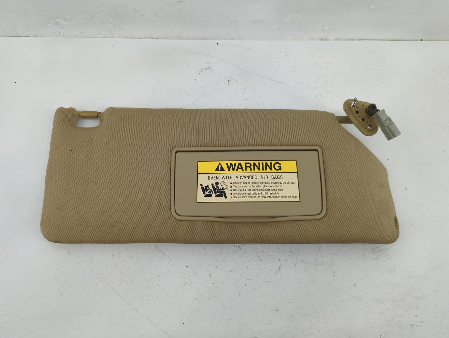 2006-2010 Honda Odyssey Sun Visor Shade Replacement Passenger Right Mirror Fits Fits 2006 2007 2008 2009 2010 OEM Used Auto 
