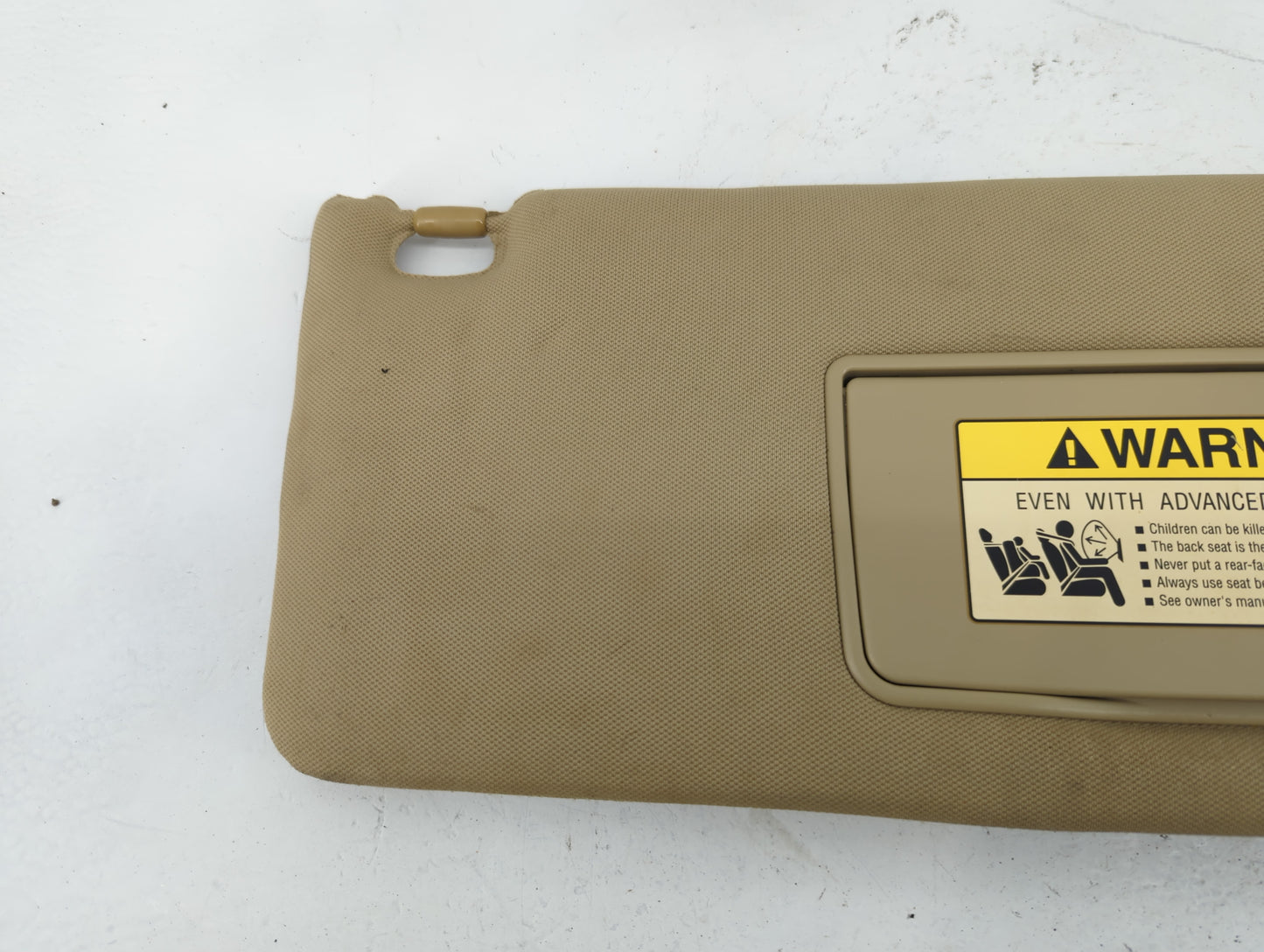 2006-2010 Honda Odyssey Sun Visor Shade Replacement Passenger Right Mirror Fits Fits 2006 2007 2008 2009 2010 OEM Used Auto 