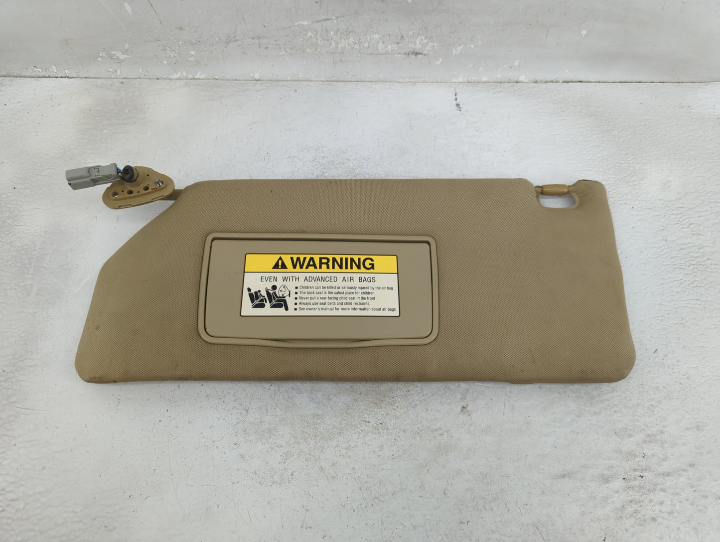 2006-2010 Honda Odyssey Sun Visor Shade Replacement Driver Left Mirror Fits Fits 2006 2007 2008 2009 2010 OEM Used Auto Part