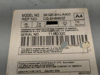 2005-2010 Honda Odyssey Radio AM FM Cd Player Receiver Replacement P/N:39100-SHJ-A400 39100-SHJ-A03 Fits OEM Used Auto Parts